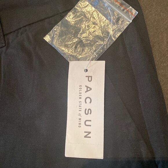 Pacsun Women’s Slim Tapered Pant Black 100% Cotton Size 34 NWT - Picture 3 of 11